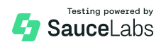 Testing Powered By SauceLabs